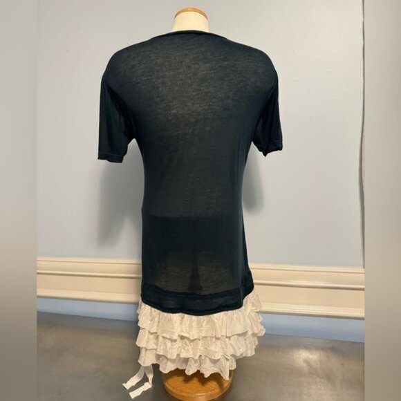 YFB - Y2K drop waist silk ruffle mini dress - Picture 3 of 10